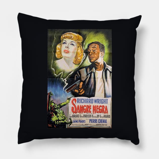 1951 NATIVE SON Pillow by FauziKenceng