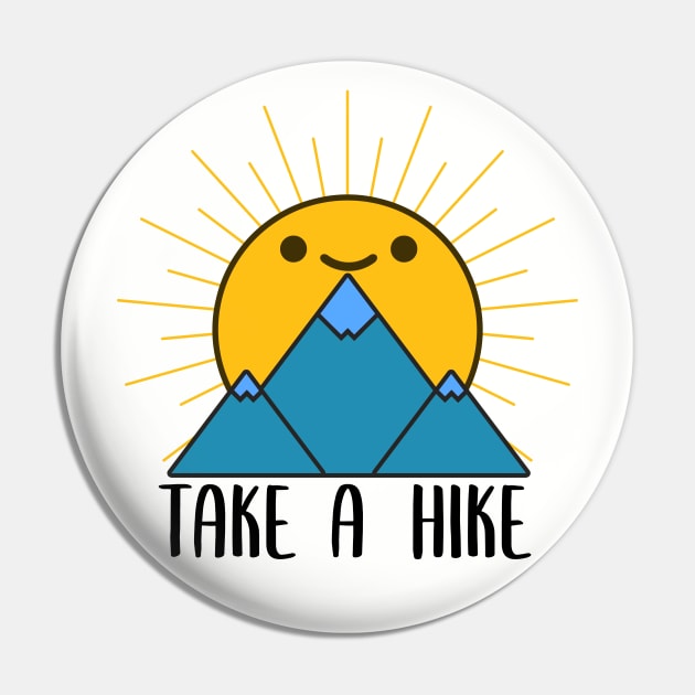 Take A Hike Camping Pin by Daytone