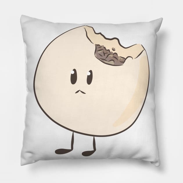 Steamed buns Pillow by Fotocynthese art