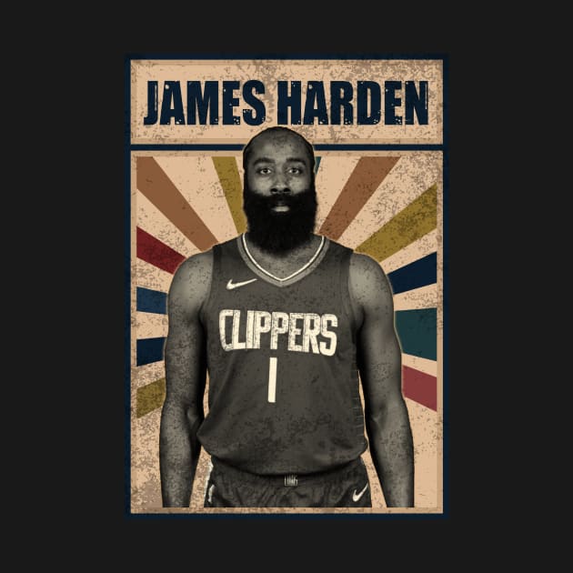 Los Angeles Clippers James Harden by RobinaultCoils