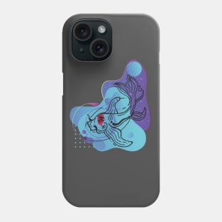 All Those Monsters - Fishspace Phone Case