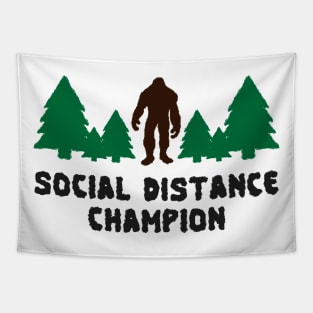 Social Distance Champion Tapestry