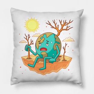 Drought Concept Pillow