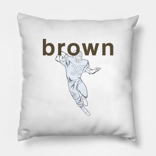 James Nathaniel Brown Pillow