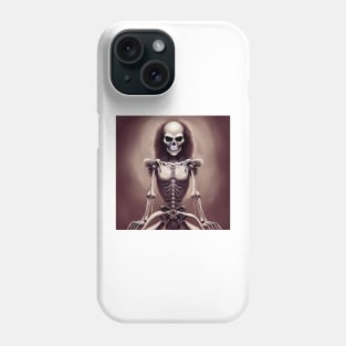 Ballet Skeleton Gothic Dancing Bones Phone Case