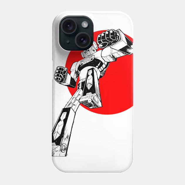 Japanese Daimos Phone Case by vivalarevolucio