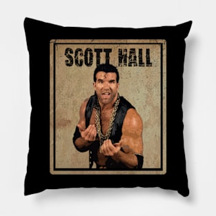 scott hall #4 Pillow