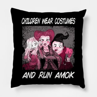 Salem's Finest Unleash the Spirit of Pocus with Our Exclusive Tee Collection Pillow