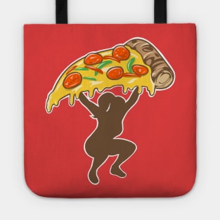 Fitness funny, pizza lover, gym girl, fitness girl Tote