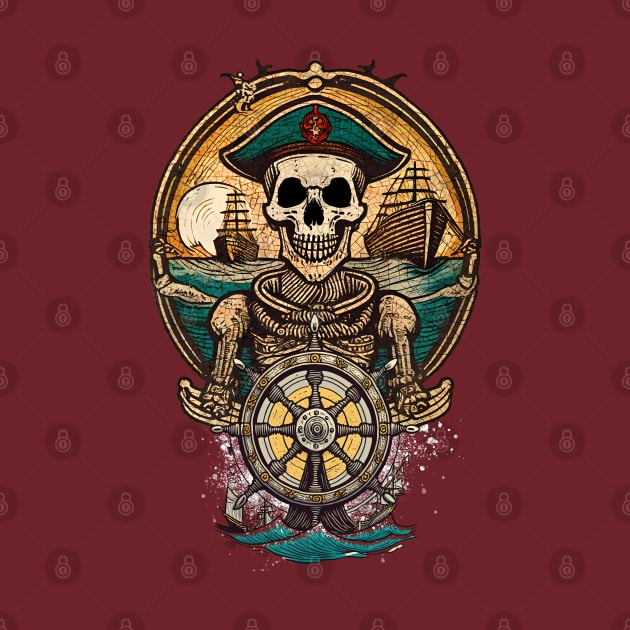 Dead Pirate by Midcenturydave