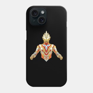 Ultraman Trigger, Glitter Trigger Eternity (Low Poly Style) Phone Case