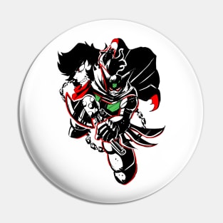 Black Getter Pin