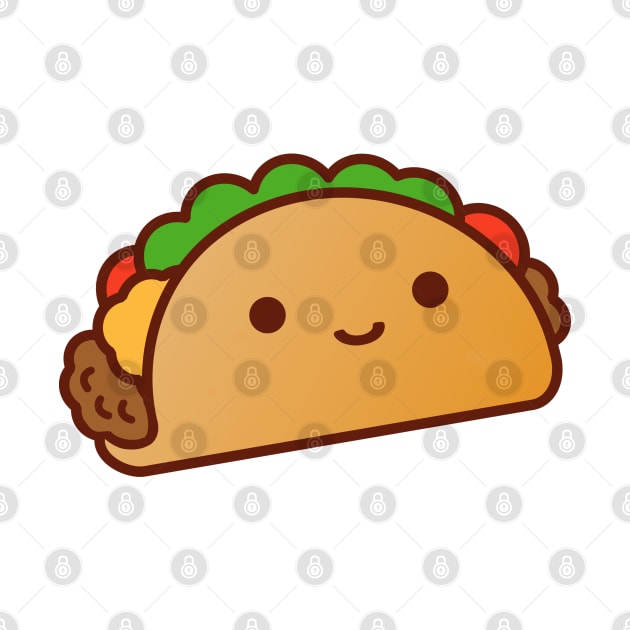 Cute Kawaii Taco by Daytone