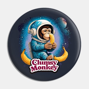 Clumsy Monkey Pin