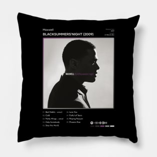 Maxwell - BLACKsummers'night (2009) Tracklist Album Pillow