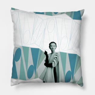 Fashion and Geometry 12 Pillow