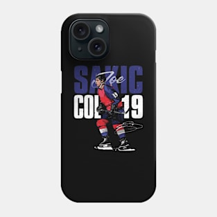 joe sakic bold Phone Case