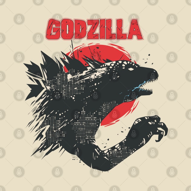 Godzilla by Recapaca