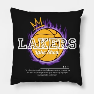 Lakers Lake Show Pillow