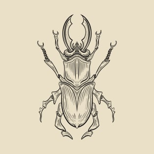 Beetle hand drawn design T-Shirt