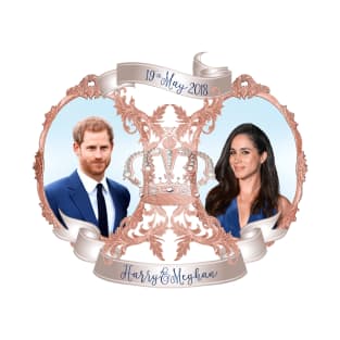 Harry and Meghan / Rose Gold Frames T-Shirt