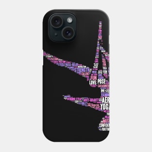 Aerial Yoga Pose Phone Case