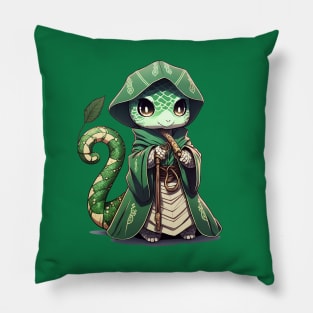 Snake from Wizard School Pillow