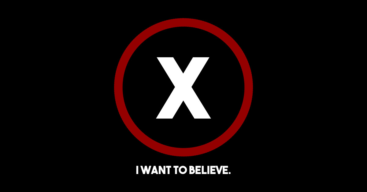 The X Files Logo T-Shirt - The X Files - Sticker | TeePublic