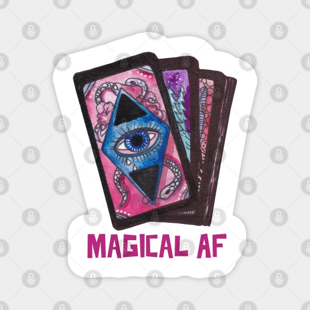 Magical AF Magnet by ArtbyLaVonne