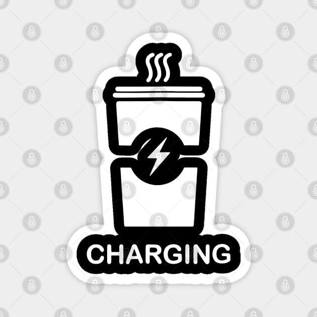 Battery Charging with Coffee Magnet by ZimBom Designer