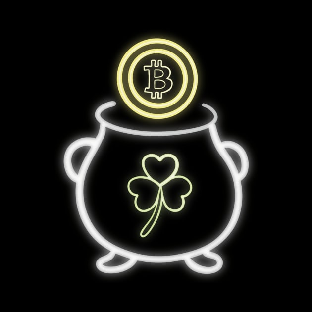 St Patrick Day Shine of Bitcoin by CryptoHunter