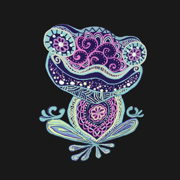 Namaste Frog by A4ditee