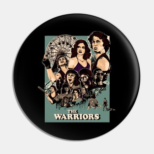 The Warriors Gangster Subway Fight Pin