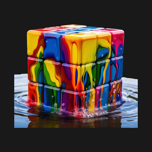 Colorful Crazy Rubik's Cube by Sander