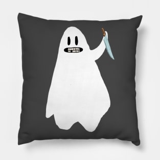 killer ghost Pillow