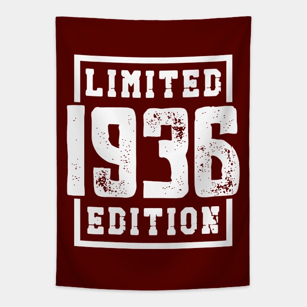 1936 Limited Edition Tapestry by colorsplash