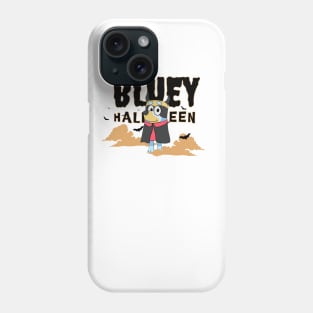 Bluey halloween scary spooky funny halloween Phone Case