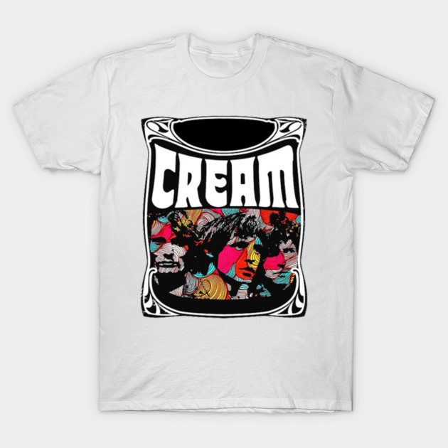 cream t shirt band