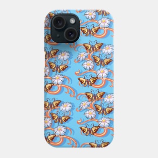 Flowers and Butterflies ver.3 Phone Case