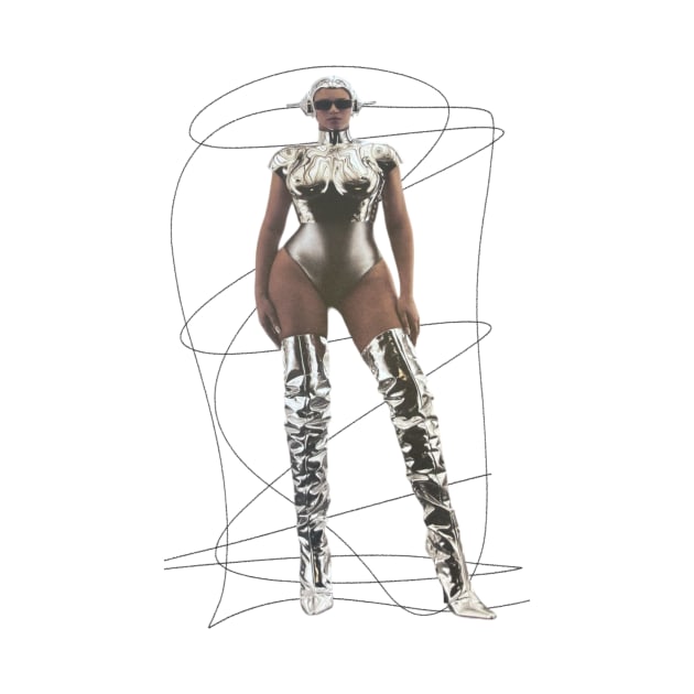 Beyoncé Cyborg by M0n0n0ke