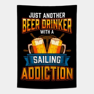 Just Another Beer Drinker With A Sailing Addiction Tapestry