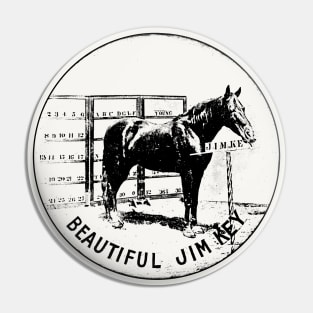 Beautiful Jim Key Performing Horse Pin