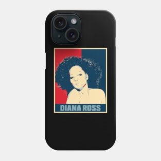 Diana Ross Hope Poster Art Phone Case