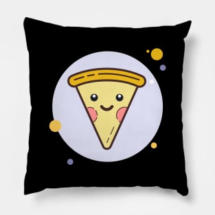 Kawaii Pizza Cartoon Cute Baby Face Pillow