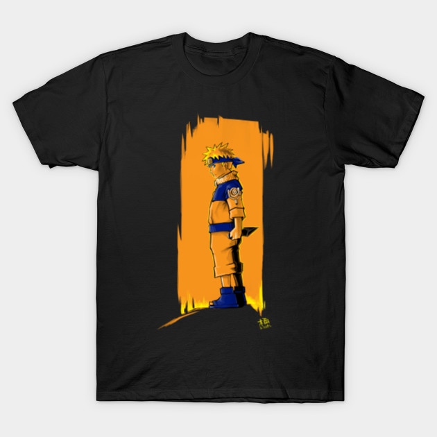 orange naruto Naruto TShirt TeePublic
