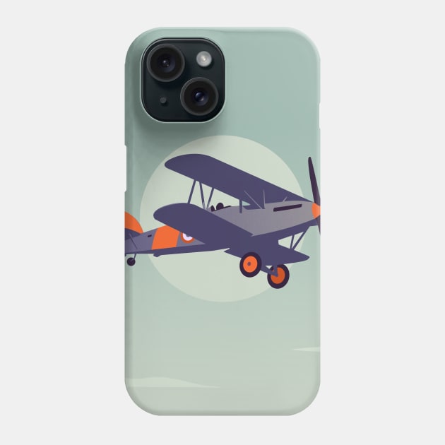 Minimalism Vintage Plane Phone Case by Zakaria Azis