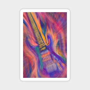 Guitar Art - In the Beginning Magnet