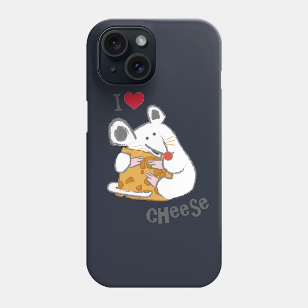 I love cheese Phone Case by marieluz