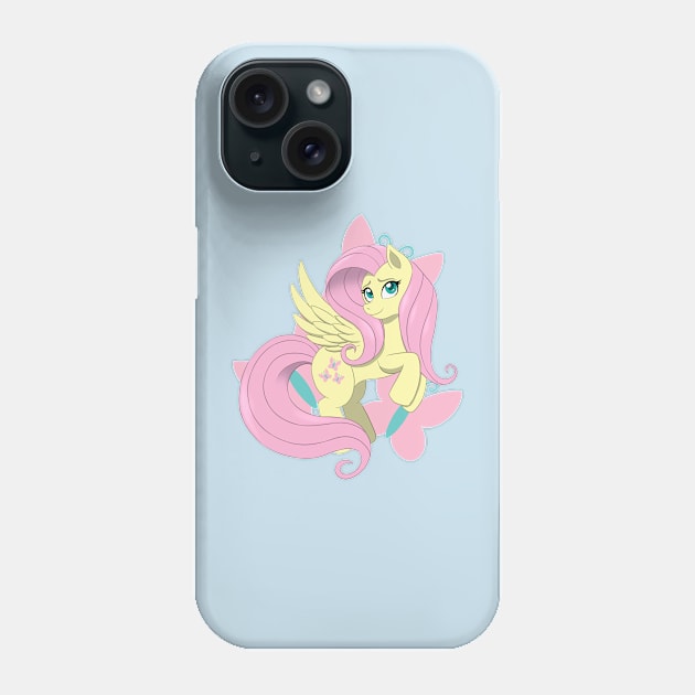 Fluttershy Phone Case by SkyBlueArts