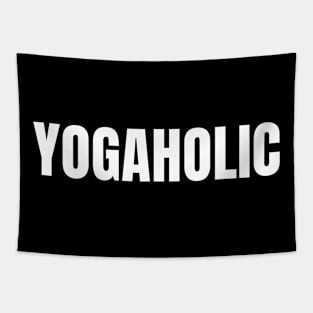 Yogaholic | Funny Yoga Class | Yogi Club Teacher Tapestry